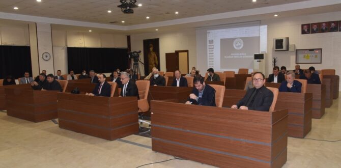 Nisan Ayı Meclis Toplantısı’nın 1. oturumu gerçekleştirildi