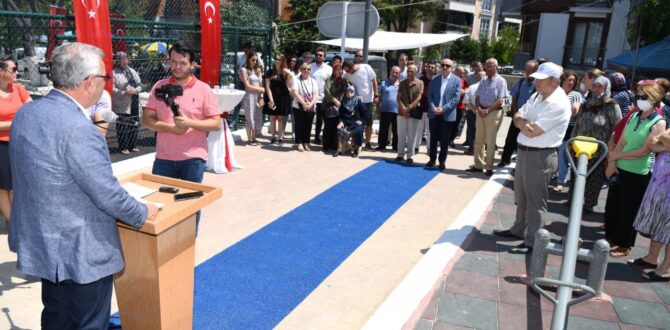 Şehit Jandarma Komando Er Hasan Yavuz Parkı ve Eczacı Feyhan Sayan Hayır Çeşmesi’nin açılışı gerçekleştirildi