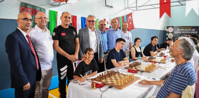 8 ülkeden 182 sporcu satrancın kralı olmak için Keşan’da yarışıyor