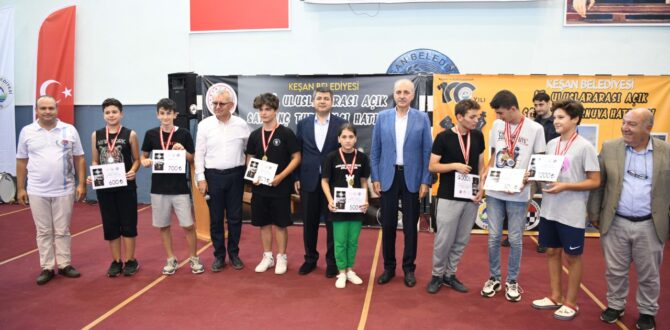 Keşan Belediyesi XVII. Uluslararası Açık Satranç Turnuvası sona erdi